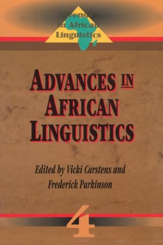 Advances in African Linguistics (Trends in African Linguistics, 4)