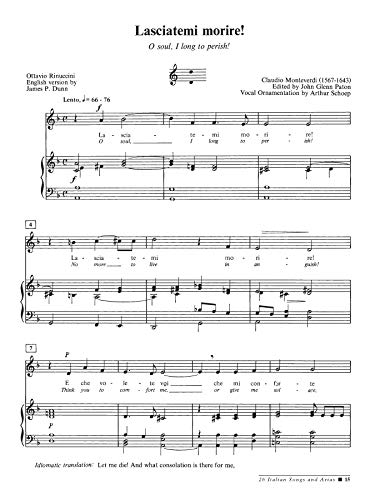 26 Italian Songs and Arias: Medium Low Voice, Book & CD
