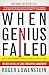 When Genius Failed: The Rise and Fall of Long-Term Capital Management