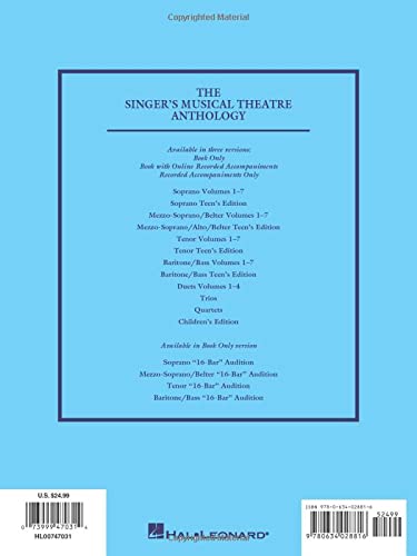 The Singer's Musical Theatre Anthology - Volume 2: Mezzo-Sop