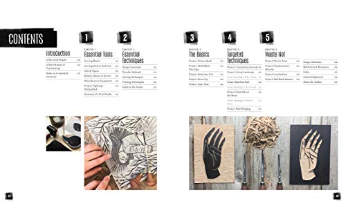 Block Print Magic: The Essential Guide to Designing, Carving, and Taking Your Artwork Further with Relief Printing