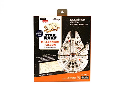 IncrediBuilds: Star Wars: Millennium Falcon 3D Wood Model