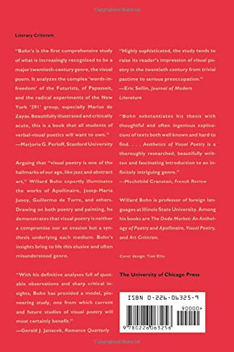 The Aesthetics of Visual Poetry, 1914-1928