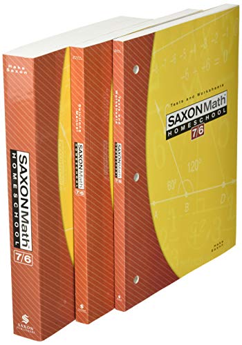 Saxon Math Homeschool: 7/6 (Saxon Math 7/6 Homeschool)