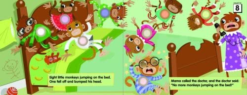 Poke-A-Dot: 10 Little Monkeys (30 Poke-able poppin; dots)