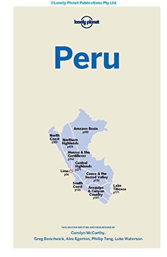 Lonely Planet Peru (Country Guide) by Lonely Planet
