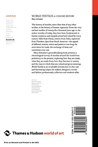 World Textiles: A Concise History (World of Art)