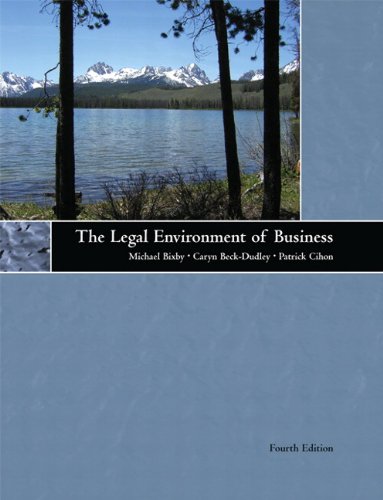 The Legal Environment of Business (4th Edition)