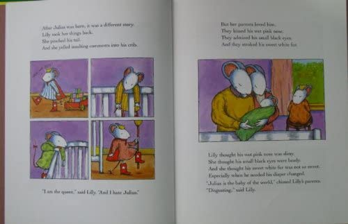 Julius, the Baby of the World: A Funny Classic Picture Book About Big Sister Jealousy and Family Love for Kids (Ages 4-8)