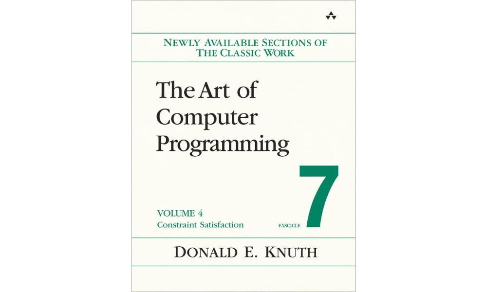 Art of Computer Programming, Volume 4, Fascicle 7, The: Constraint Satisfaction