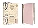 NIV Application Bible, Personal Size, Leathersoft, Pink/Gray, Red Letter, Comfort Print: Bringing the Ancient Message of the Bible into Your World (NIV Application Commentary Resources)
