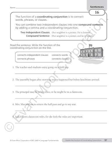 Evan-Moor Language Fundamentals, Grade 5