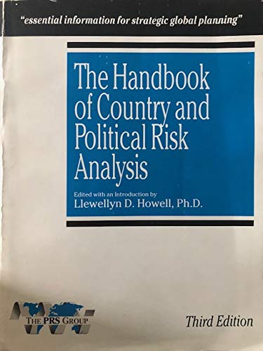 Handbook of Country and Political Risk Analysis