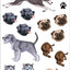 Furry, Friendly Tattoo Dogs & Puppies: 60 Temporary Tattoos That Teach
