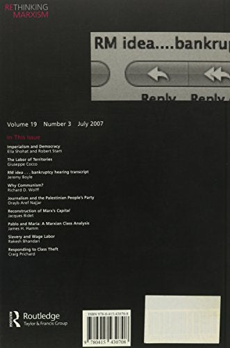 Rethinking Marxism: 19.3