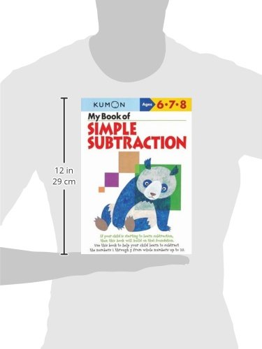 My Book of Simple Subtraction (Kumon Workbooks)