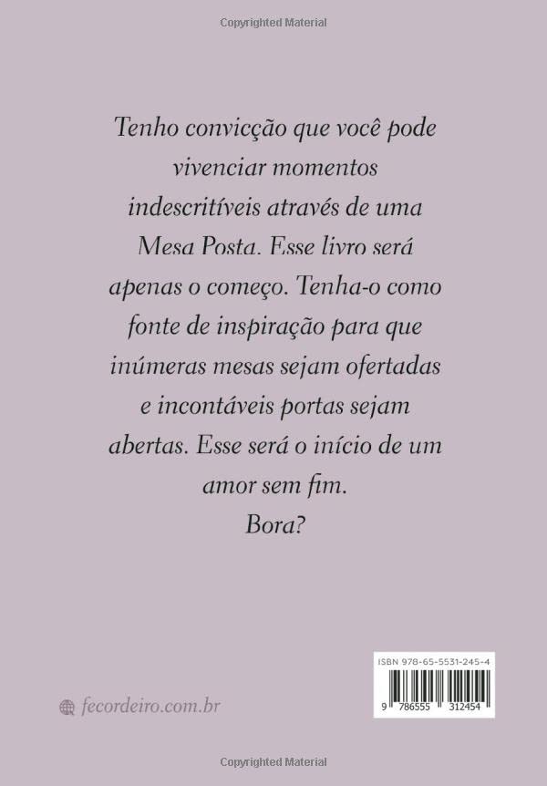 Mesa posta: sem segredos (Portuguese Edition)