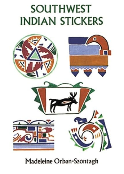 Southwest Indian Stickers: 24 Pressure-Sensitive Designs (Dover Stickers)