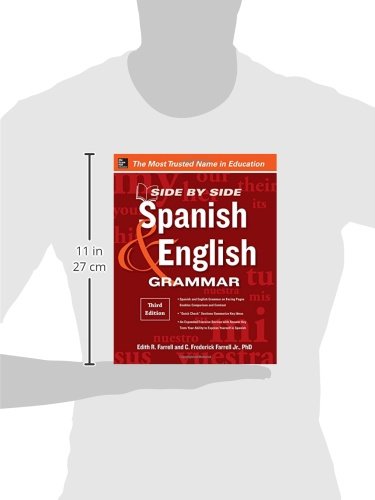 Side-By-Side Spanish and English Grammar, 3rd Edition