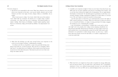 The Highly Sensitive Person's Workbook