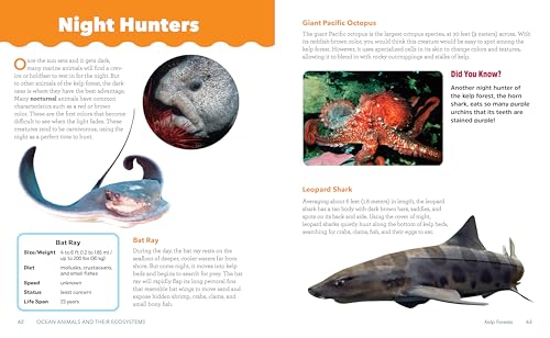 Ocean Animals and Their Ecosystems: A Nature Reference Book for Kids