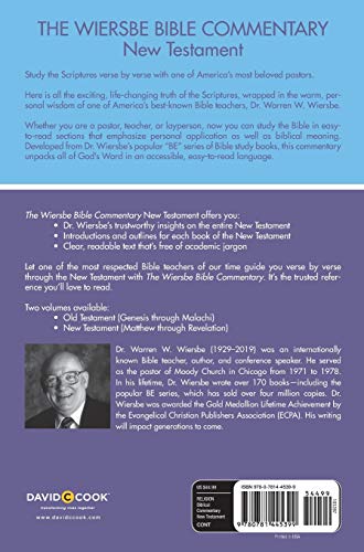 Wiersbe Bible Commentary NT