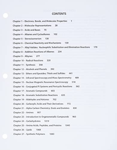 Organic Chemistry, Student Study Guide and Solutions Manual