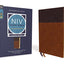 NIV Study Bible, Fully Revised Edition (Study Deeply. Believe Wholeheartedly.), Large Print, Leathersoft, Brown, Red Letter, Comfort Print