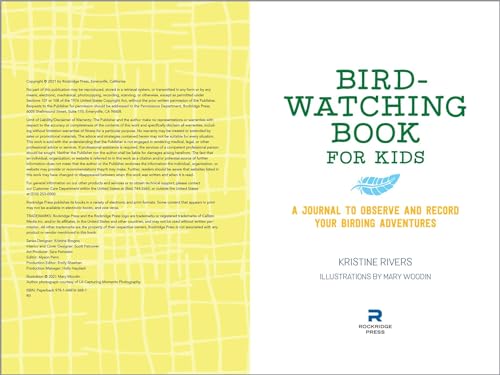 Bird Watching Book for Kids: A Journal to Observe and Record Your Birding Adventures (Exploring for Kids Activity Books and Journals)