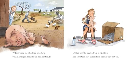 Charlotte's Web: The Classic Childrens Story of Barnyard Friendship, Adapted and Illustrated for Babies and Toddlers Ages 0-4