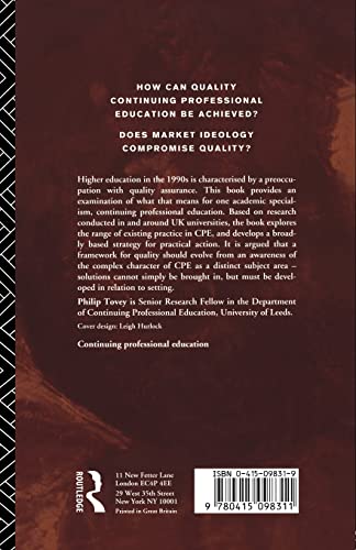 Quality Assurance in Continuing Professional Education: An Analysis