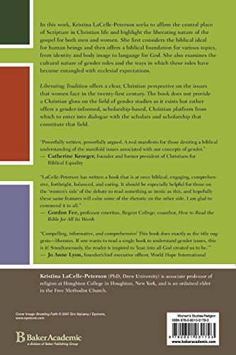 Liberating Tradition: Women's Identity and Vocation in Christian Perspective (RenewedMinds)