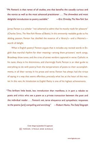 An Introduction to English Poetry
