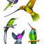 Hummingbirds Stickers (Dover Little Activity Books: Animals)