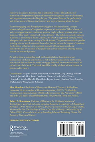 Experiments in Rethinking History