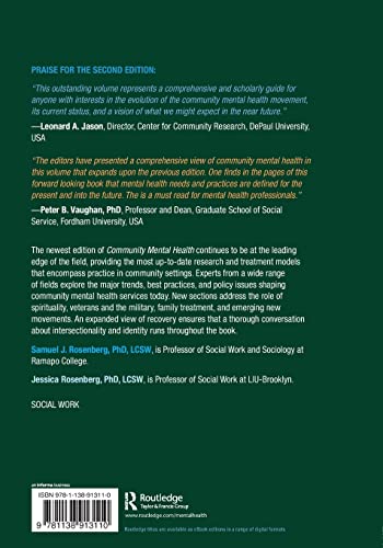 Community Mental Health: Challenges for the 21st Century