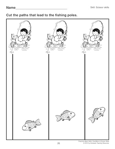 Preschool Basic Skills: Fine-Motor & Scissor Skills