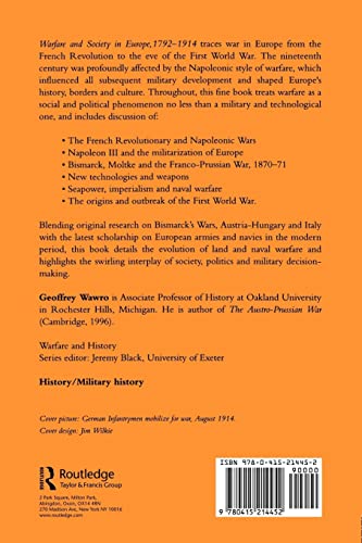 Warfare and Society in Europe, 1792-1914 (Warfare and History)