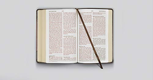ESV Large Print Personal Size Bible (Black)