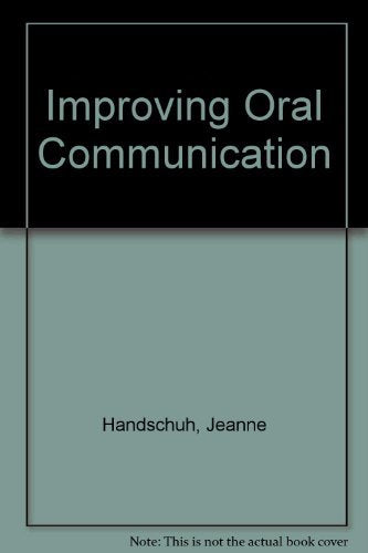 Improving Oral Communication: A Pronunciation Oral-Communication Manual