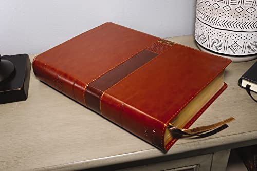 NIV, Student Bible, Leathersoft, Brown, Thumb Indexed, Comfort Print