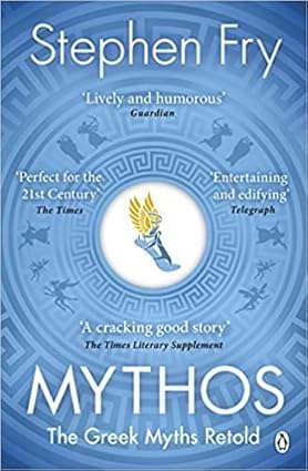 Greek Myths Series 4 Books Collection Set By Stephen Fry (Mythos, Heroes, Troy & Odyssey)