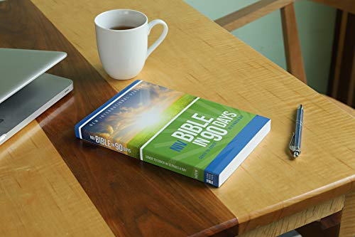 NIV, Bible in 90 Days, Paperback: Cover to Cover in 12 Pages a Day