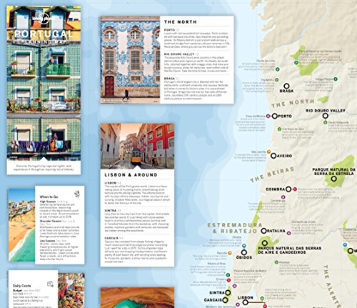 Portugal Planning Map by Lonely Planet