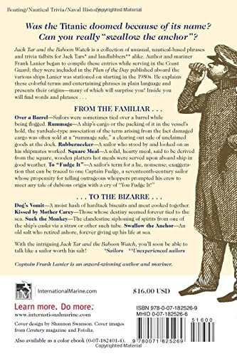 Jack Tar and the Baboon Watch: A Guide to Curious Nautical Knowledge for Landlubbers and Sea Lawyers Alike