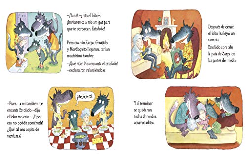 Los lobos que vinieron a cenar / The Wolves that Came to Dinner (La ovejita que vino a cenar) (Spanish Edition)