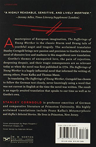 The Sufferings of Young Werther: A New Translation