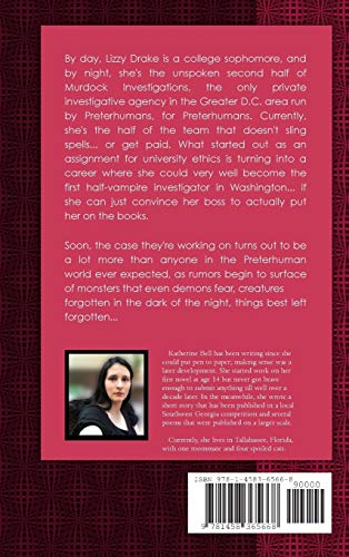 Amaranth: The Preterhumans Book 1 — back cover