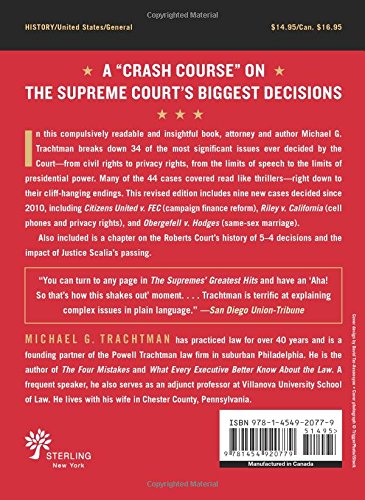 The Supremes' Greatest Hits, 2nd Revised & Updated Edition: The 44 Supreme Court Cases That Most Directly Affect Your Life