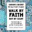 Walk by Faith Not by Sight - 90 Day Pocket Planner: 
